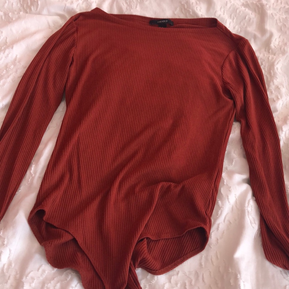 Forever 21 long sleeved body suit